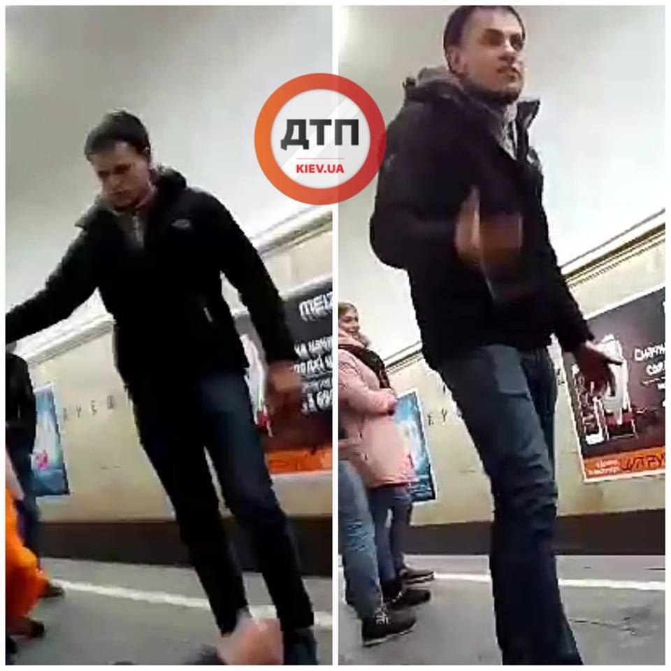 Четверо побили двох: в метро Києва сталася жорстка бійка