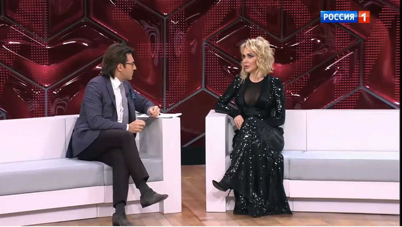 Маша Малиновська в передачі "Андрій Малахов. Прямий ефір"