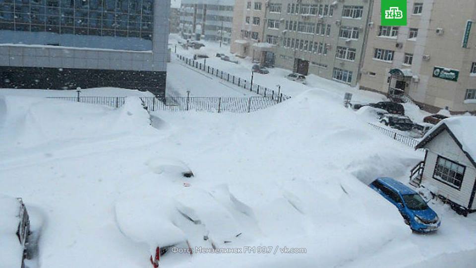 Последствия циклона на Сахалине