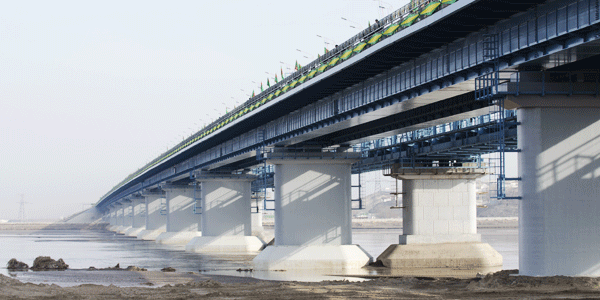 Автодорожный мост между городами Атамурат и Киркичи в Туркмении построен с "ноля"