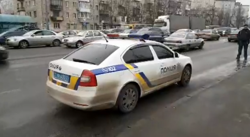 У Києві з гонитвою ловили грабіжників-грузинів: у мережу потрапило перше відео