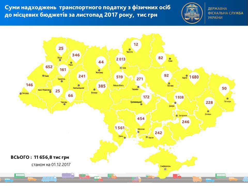 Где живут владельцы самых дорогих авто в Украине: опубликована карта