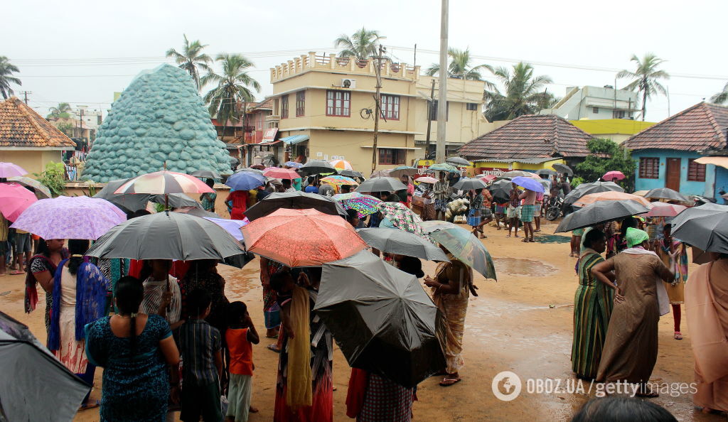 На Индию обрушился мощный циклон: десятки жертв и пропавших без вести