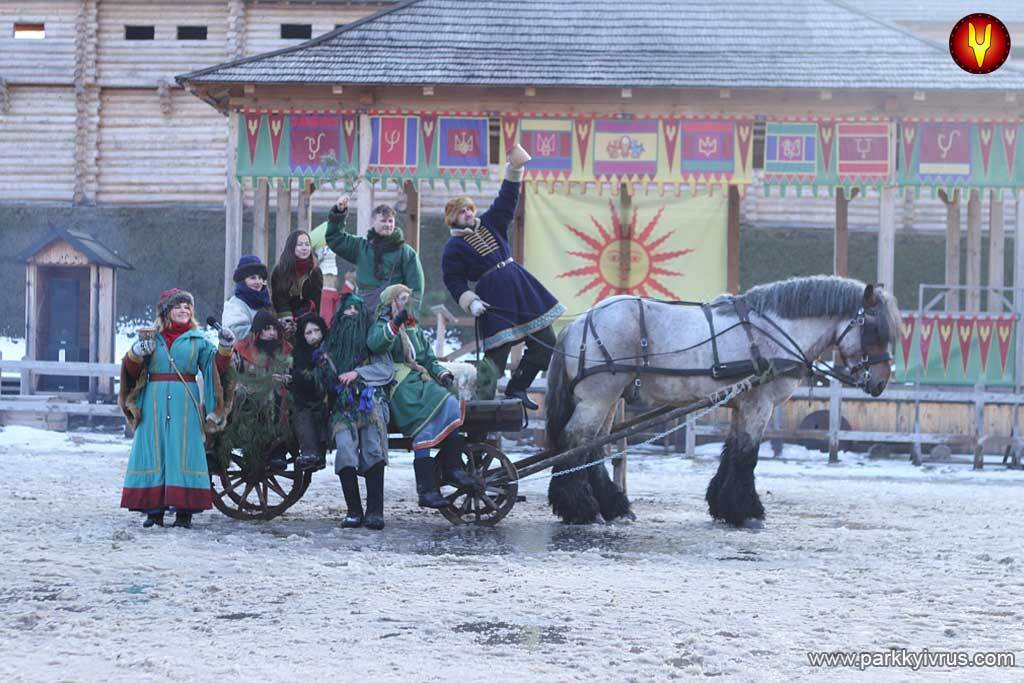 Под Киевом отгуляют Андреевские вечерницы