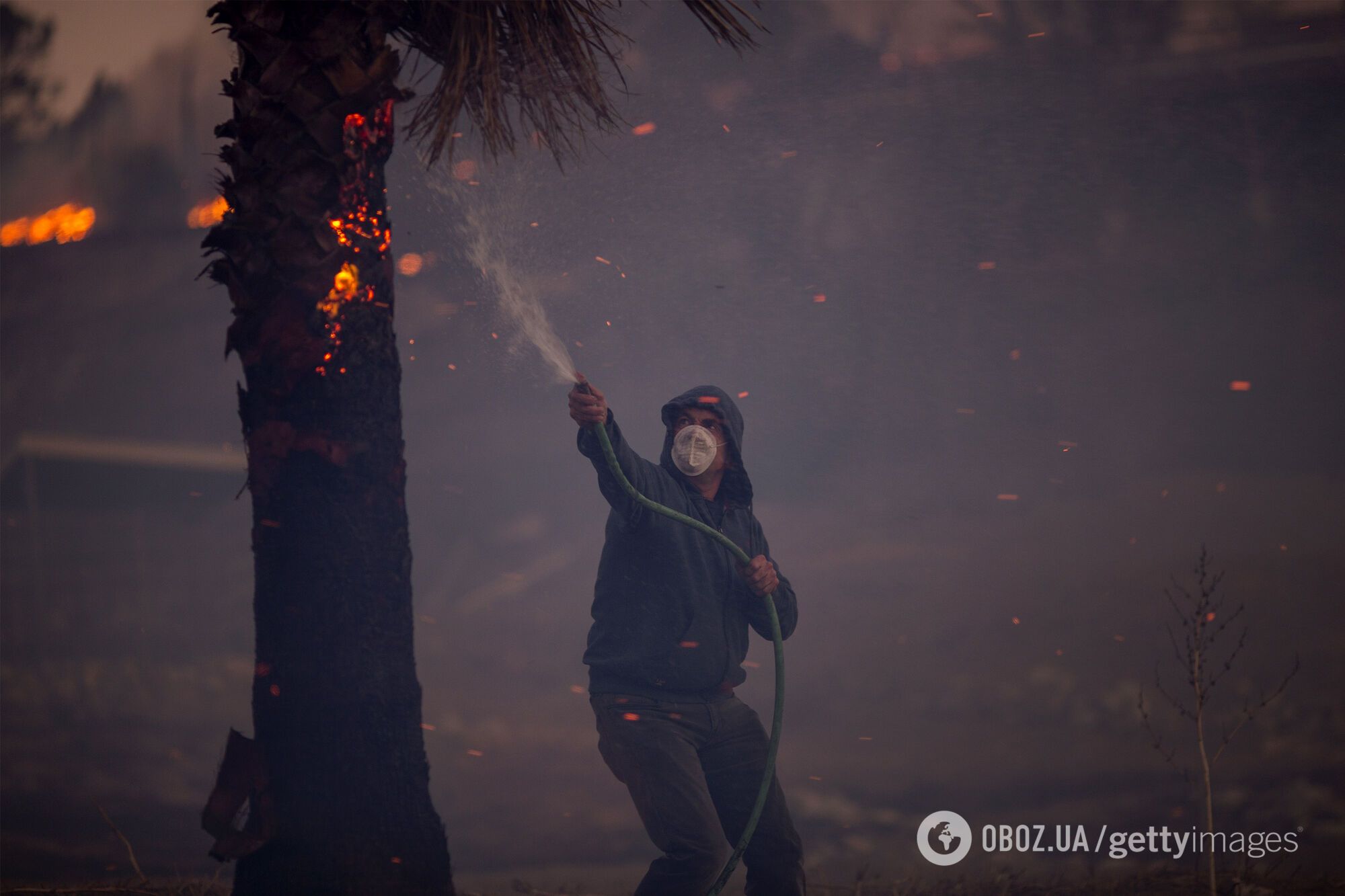 Вогняне пекло: з'явилися моторошні фото наслідків пожежі в Каліфорнії