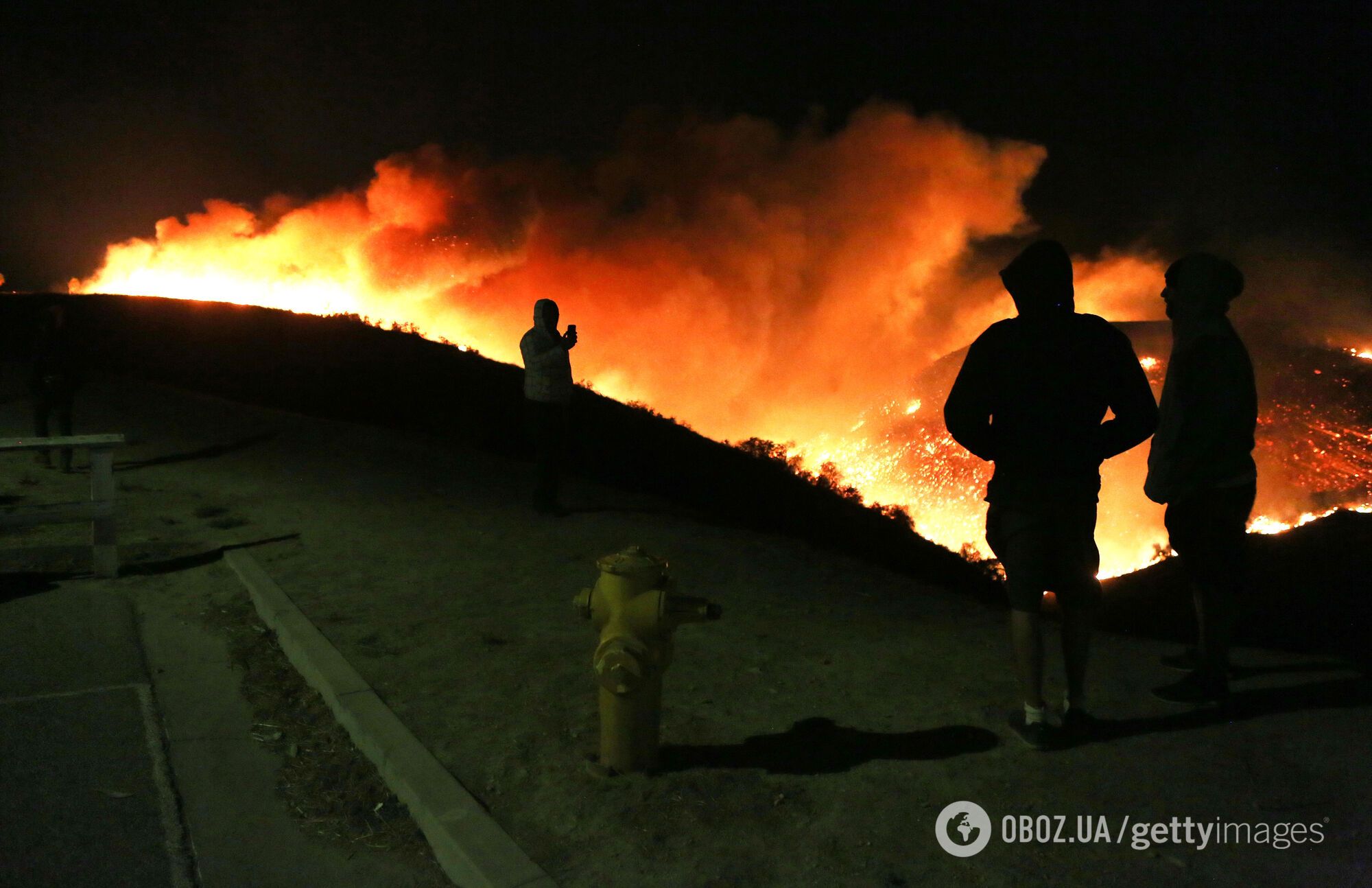 Вогняне пекло: з'явилися моторошні фото наслідків пожежі в Каліфорнії