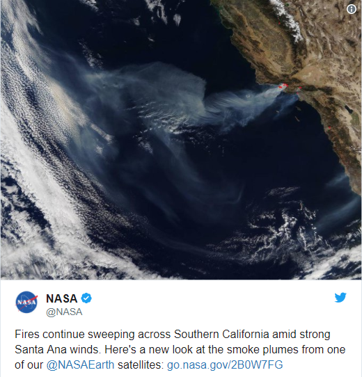 Так выглядит ад: мир поразили жуткие фото США из космоса