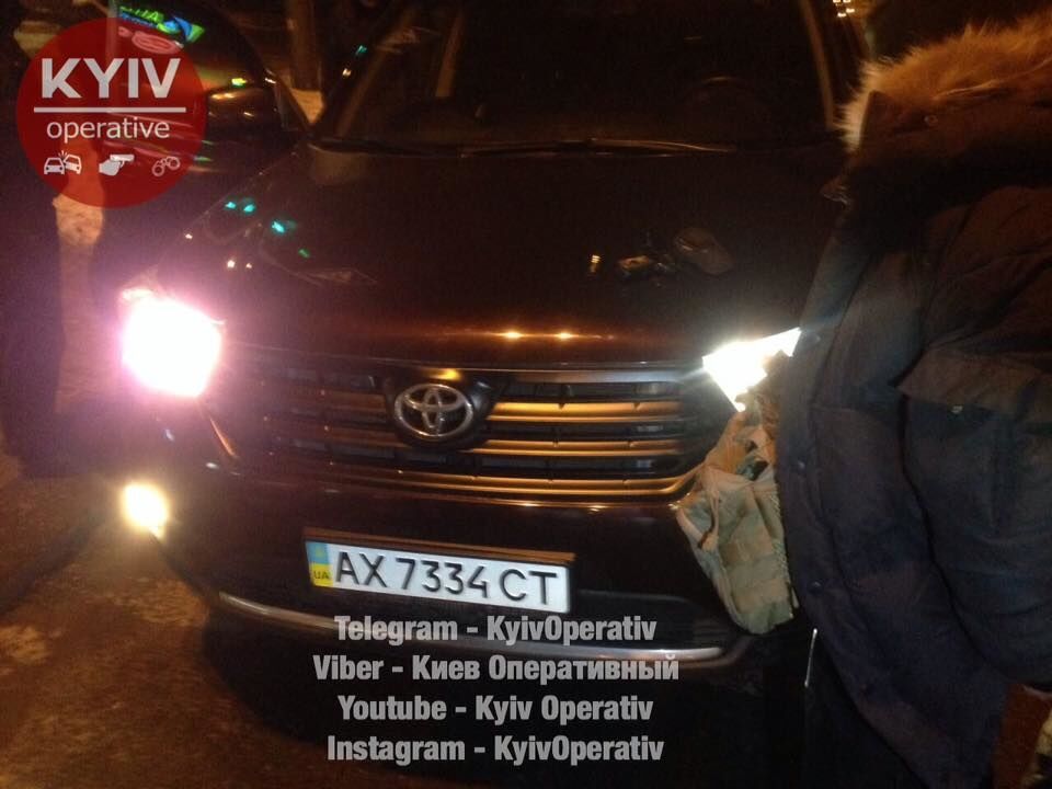 Разборки на дороге: в Киеве с погоней задержали джип
