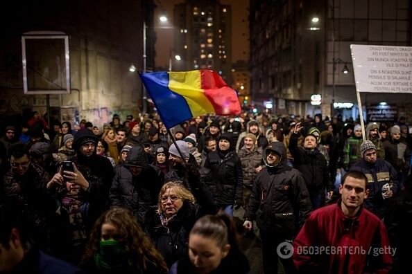 Румунський "Майдан": у Бухаресті 300 тисяч людей вийшли проти корупції