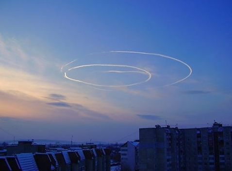 НЛО или Божий знак: раскрыта причина странных кругов в небе над Прикарпатьем