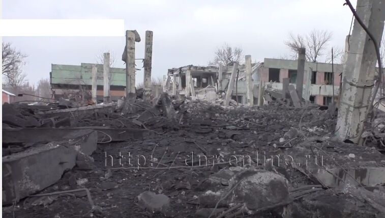 Оприлюднено кадри з місця потужного вибуху в Донецьку