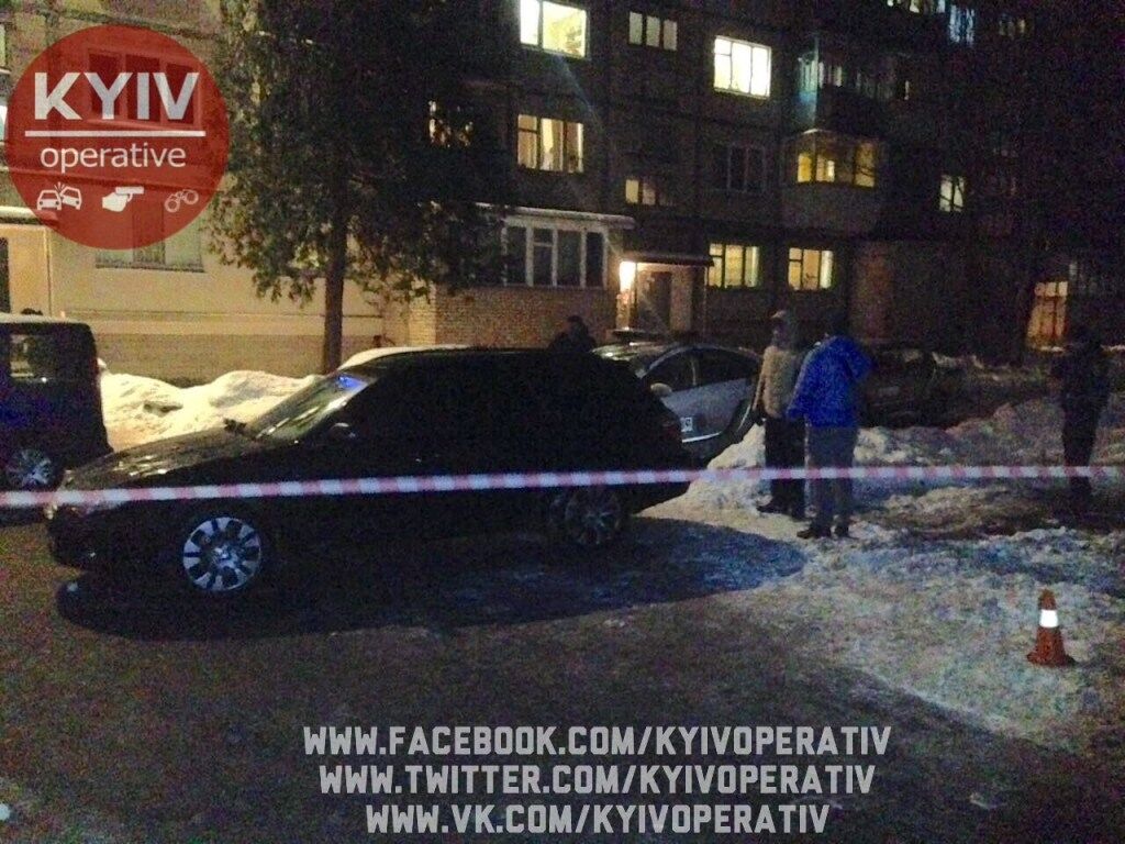 В Киеве таксист выстрелил пассажиру в лицо: опубликованы фото с места ЧП 