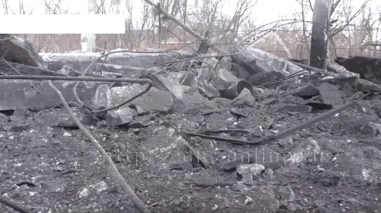 Оприлюднено кадри з місця потужного вибуху в Донецьку