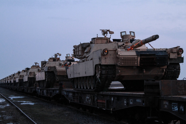До Румунії увійшли танки Abrams і сотні військових США