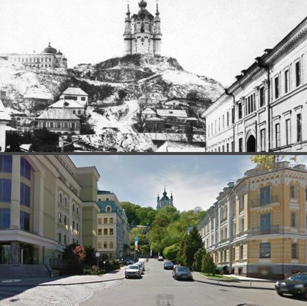 Как изменился Киев за 150 лет: фото известных мест тогда и сейчас