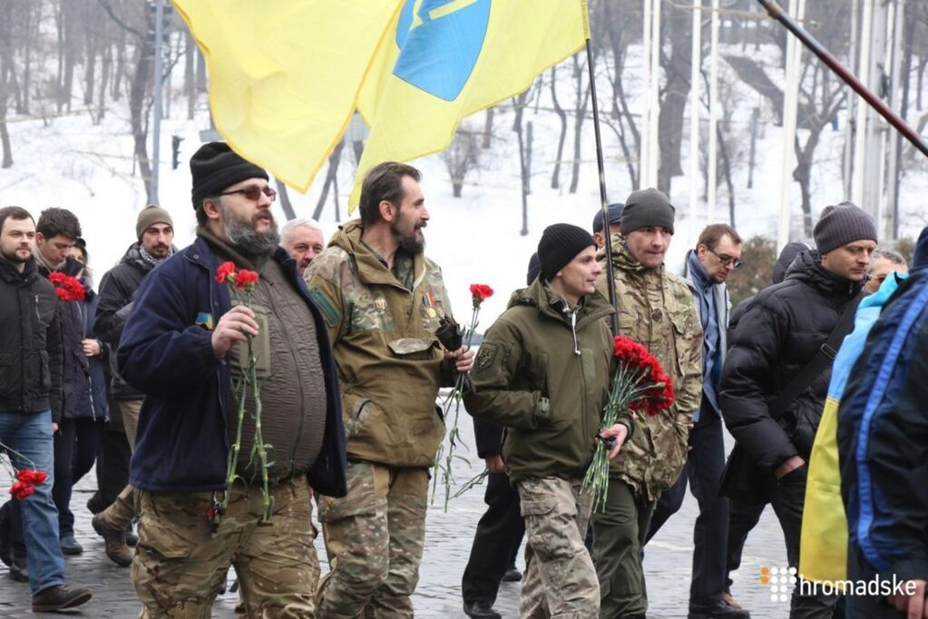 Третья годовщина расстрелов: в Киеве почтили память Героев Небесной Сотни