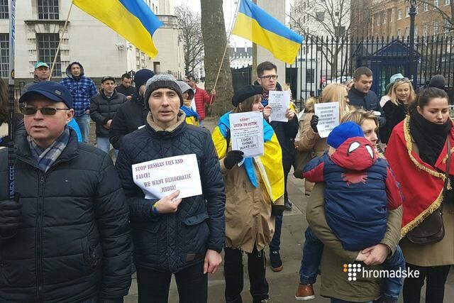 Больше санкций: в Лондоне разразился антипутинский "Евромайдан"