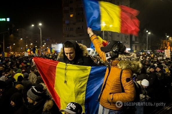Румунія на порозі революції: на вулиці вийшли понад 500 тисяч протестувальників
