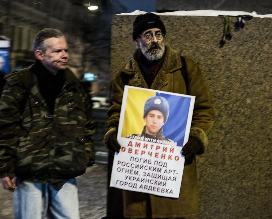 З поліцією і провокаторами: в Росії пройшла проукраїнська акція