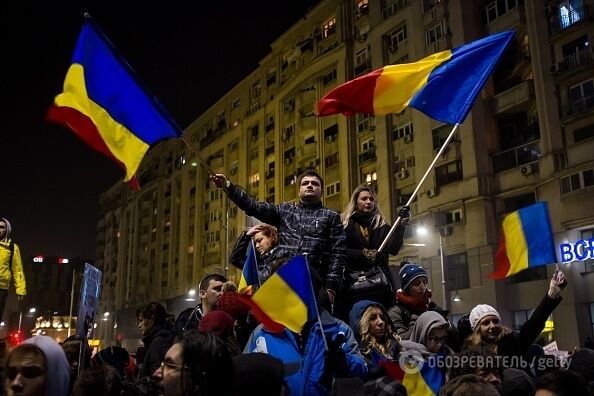 Румыния на пороге революции: на улицы вышли более 500 тысяч протестующих. Опубликованы фото и видео