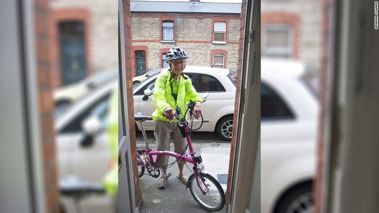 &lt;strong&gt;Stoneybatter, Dublin: &lt;/strong&gt;CNN caught up with her during her summer tour of Ireland. She met her Dublin host, Grania O&#39;Hare, through Warm Showers, an online community for touring cyclists and hosts.