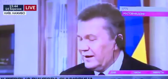 Луценко наочно показав, як Росія забрехалась про прохання Януковича ввести війська