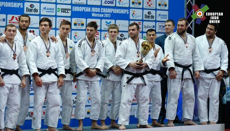 Украина установила исторический рекорд на чемпионате Европы по дзюдо