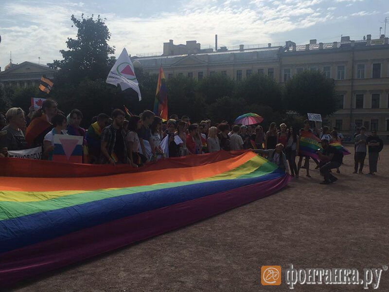 В России жестко расправились с акцией ЛГБТ: опубликовано шокирующее видео