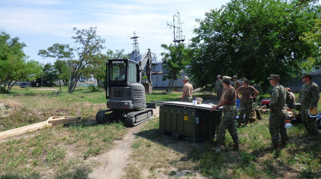 Будівництво Штатами бази ВМС в Україні: з'явилися перші фото