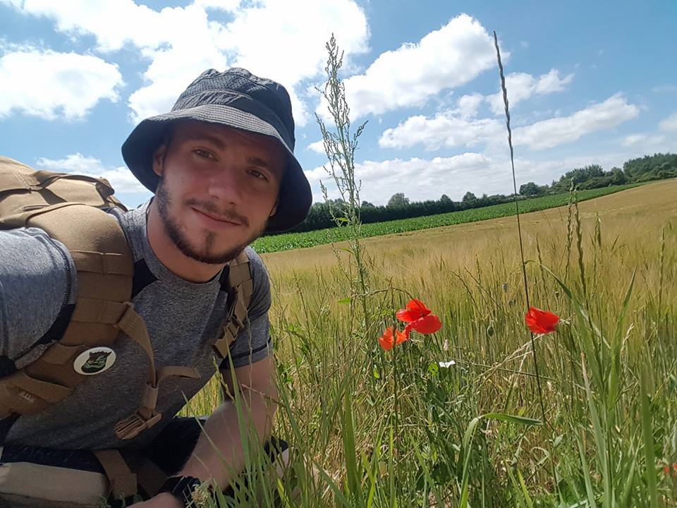 "Я вільна людина": боєць АТО вразив мережу пішим походом в Європу в ім'я безвізу