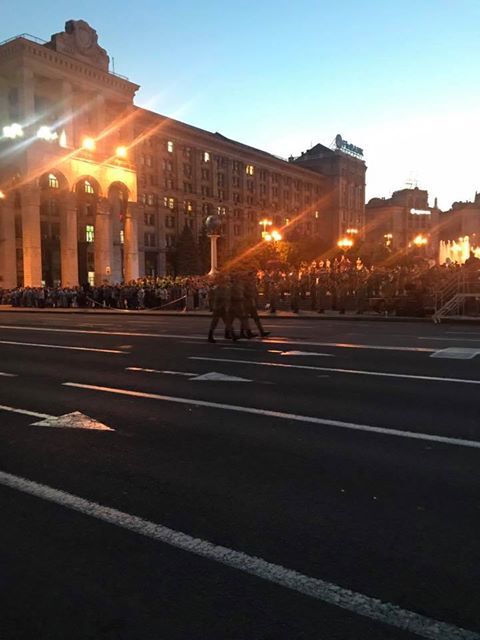 Формування армії США: Бірюков показав знакове фото з репетиції військового параду в Києві