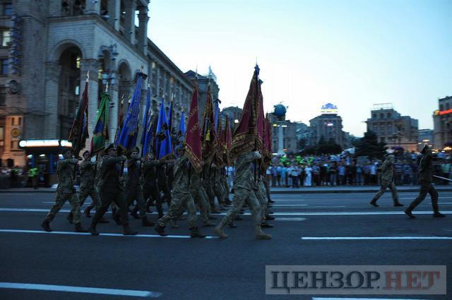 Военный парад в Киеве