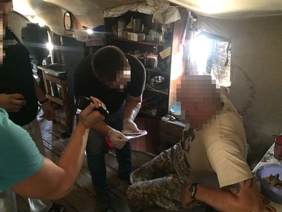 Затримання командира роти на Луганщині