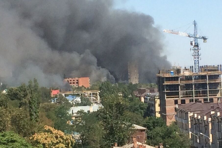 Пожежа в Ростові-на-Дону