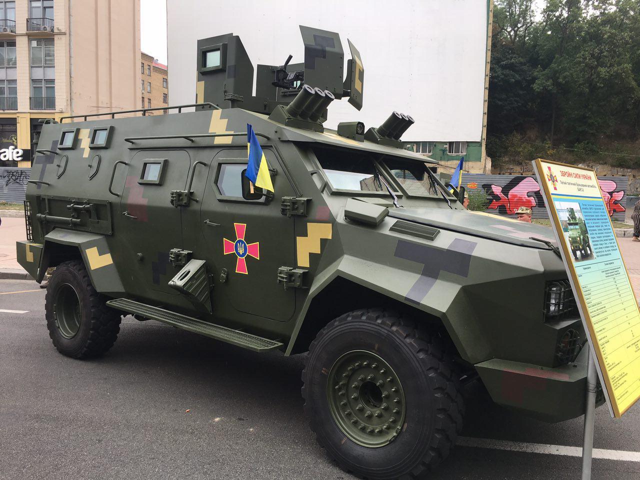 Легкий тактичний броньований автомобіль БАРС-8