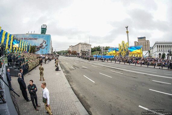 Украина празднует День Независимости: появились первые фото