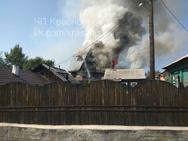 Пожар в красноярском доме престарелых