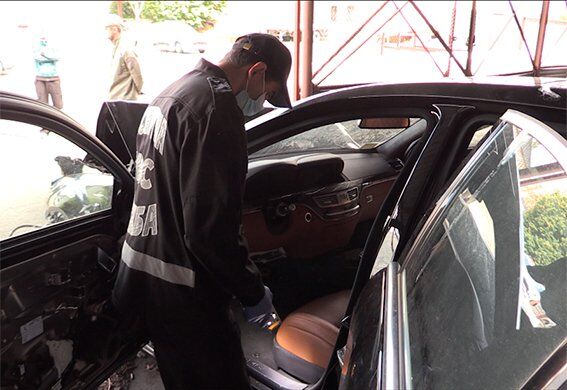 ДТП с миллионером Дыминским: появилось видео разбитого Mercedes