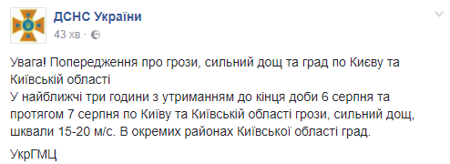 Грозы, сильный дождь, град: украинцев предупредили о грядущей непогоде