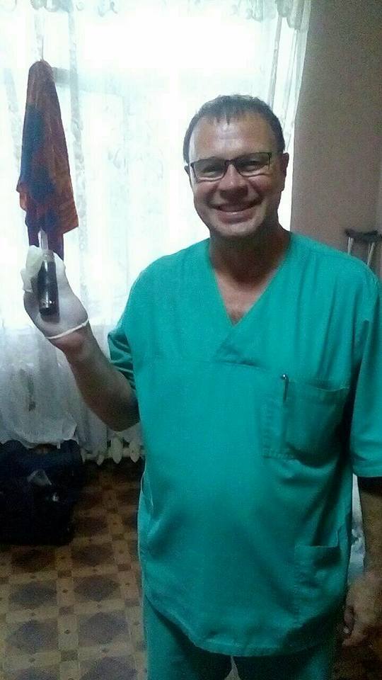  Діставали з тіла цілу гранату: з'явилися фото унікальної операції бійця АТО 