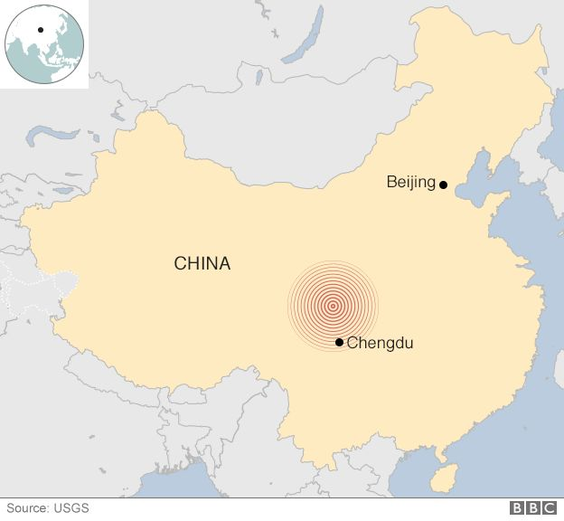 В Китае произошло мощное землетрясение: рухнул отель, есть жертвы. Видео