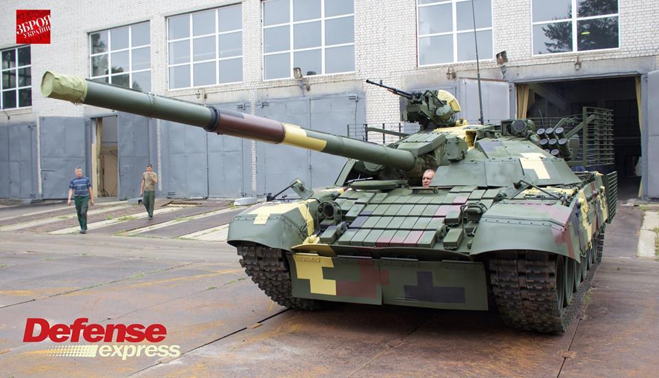 "Тюнинг впечатляет": в Киеве представили улучшенный танк Т-72