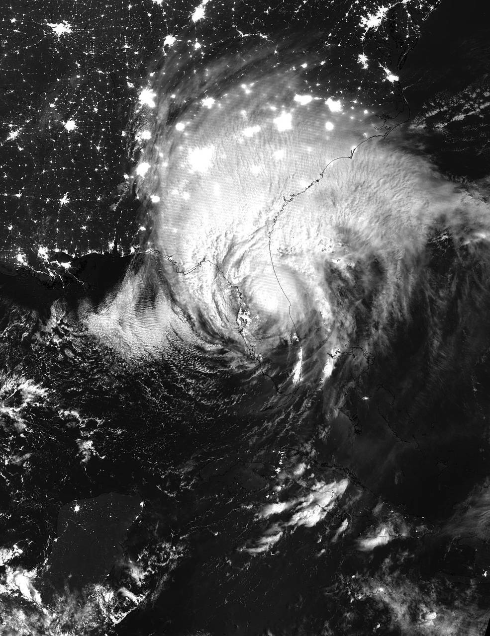 Апокаліптичний ураган накрив США: в NASA показали страхітливе відео з космосу