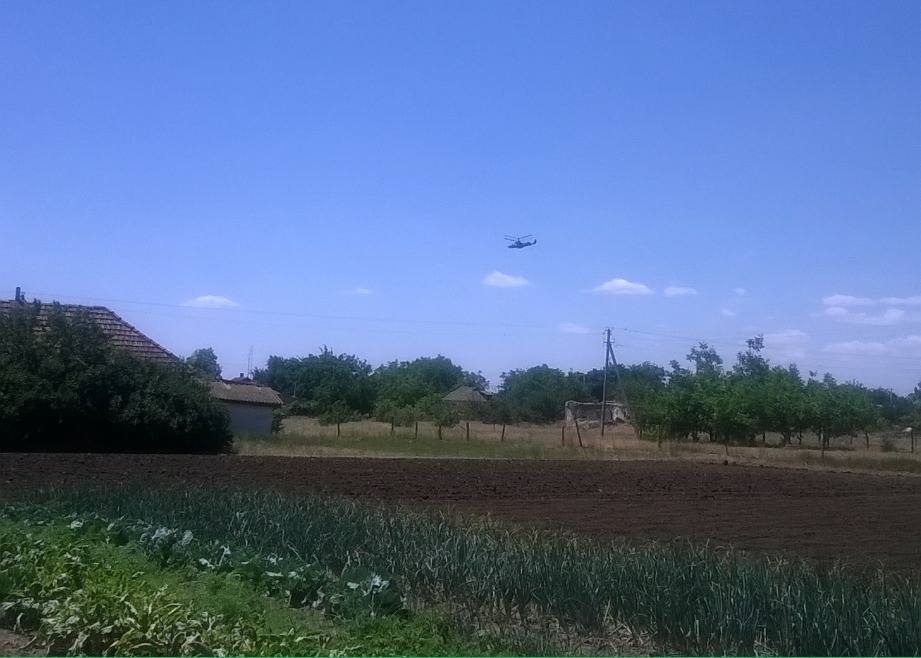 Російський бойовий вертоліт над Україною: журналісти назвали місце повітряного прориву