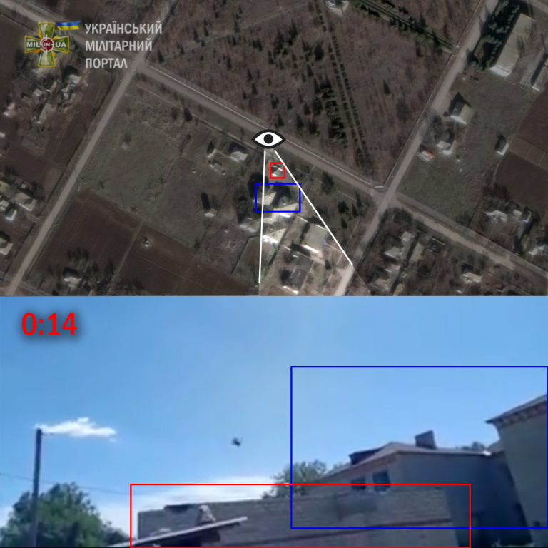 Российский боевой вертолет над Украиной: журналисты назвали место воздушного прорыва