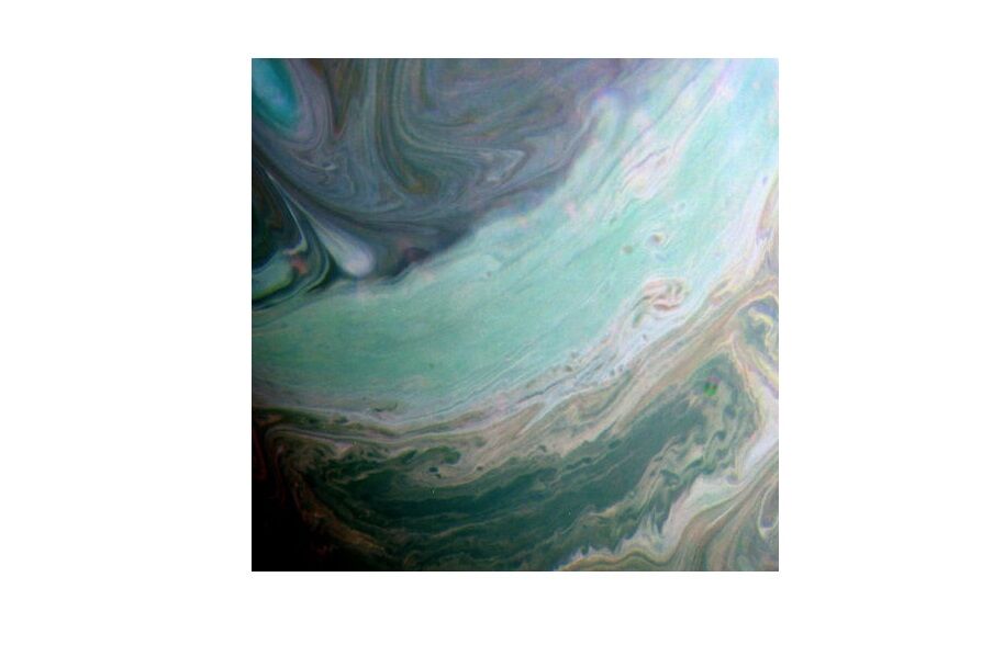Облака северного полушария Сатурна