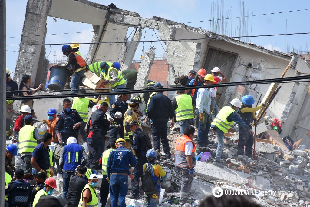 Землетрус у Мексиці: кількість жертв продовжує зростати