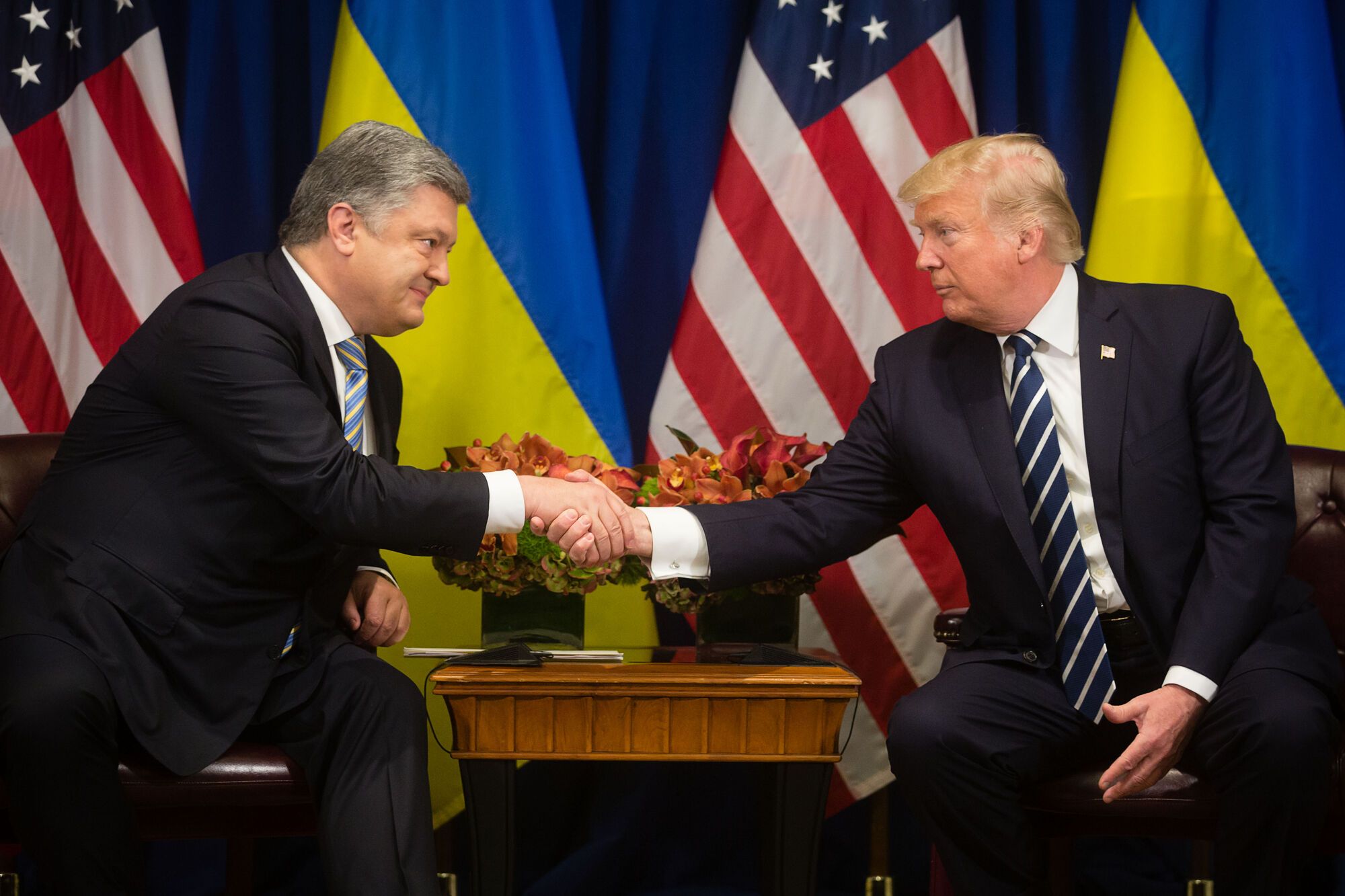 Встреча президентов Украины и США. Нью-Йорк, 21.09.2017