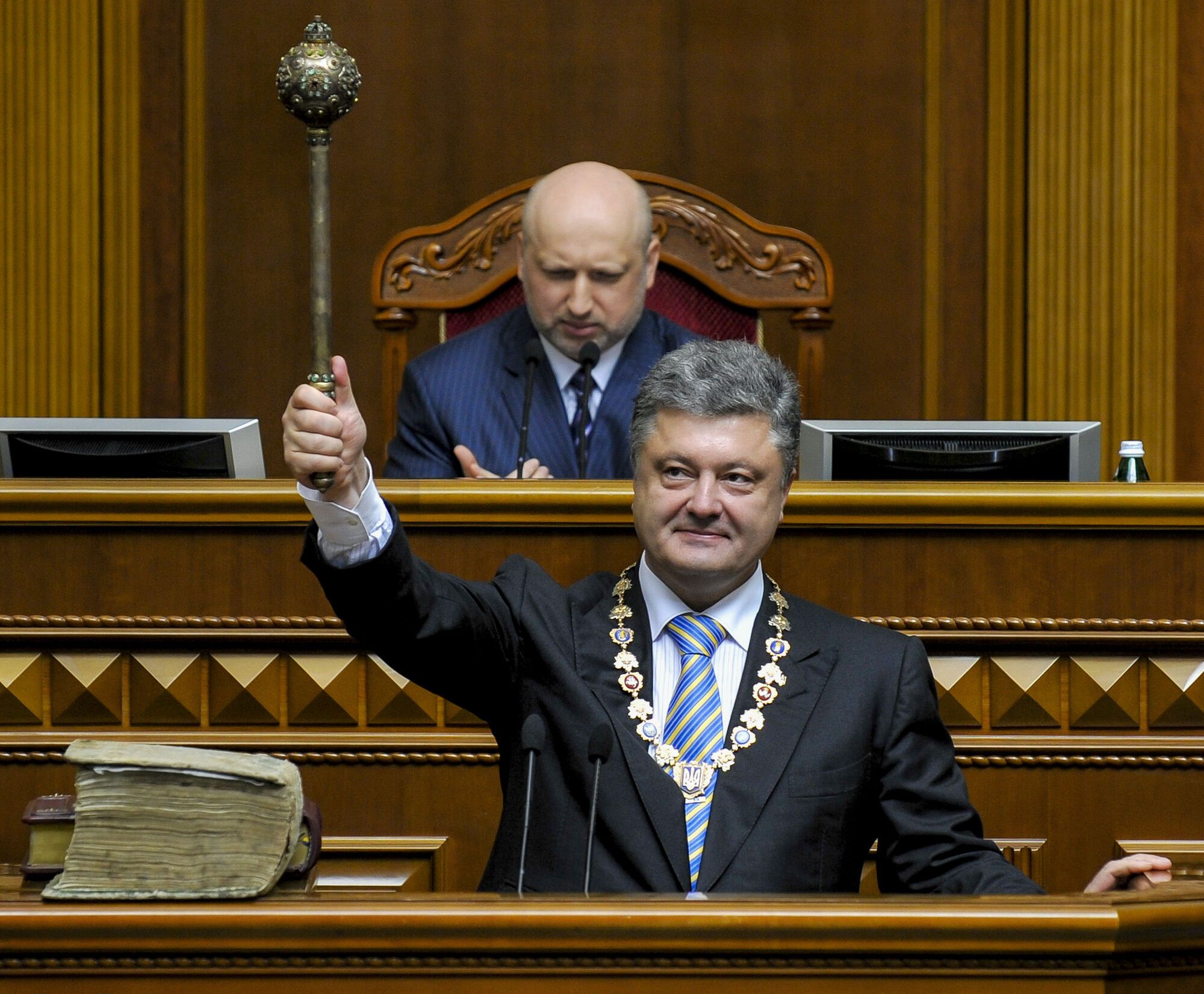 Петр Порошенко принял присягу президента Украины. 7.06.2014