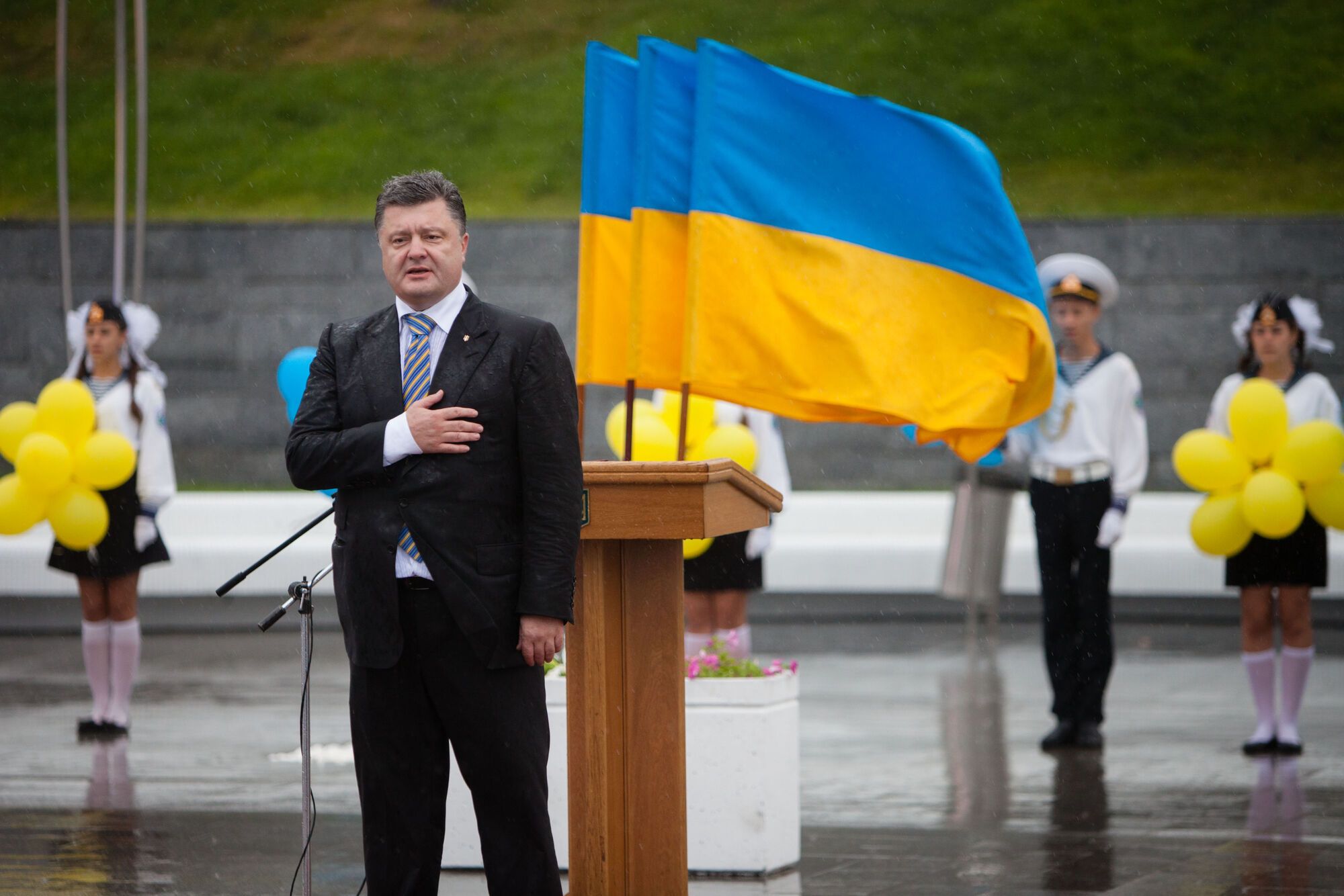 День независимости Украины, визит в Одессу. 24.08.2014